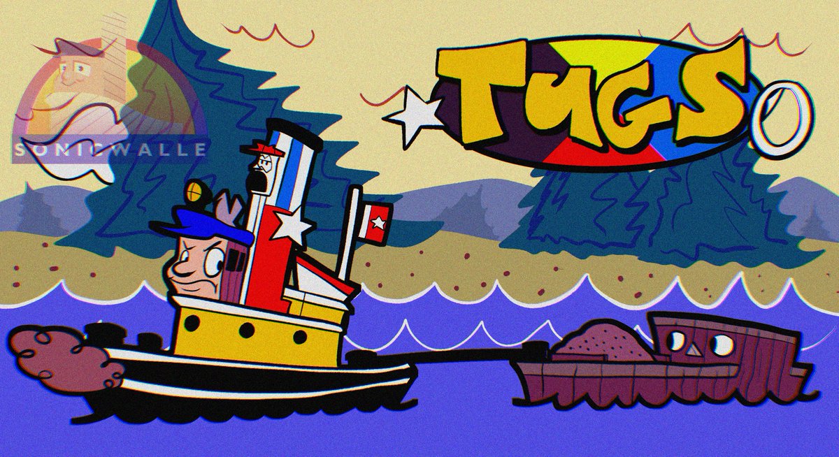 'A Slightly Singed' SonicWalle (@sonicwalle) on Twitter photo Sometime, somewhere... in a distant alternate dimension, in the year of 1997...
Cartoon Network's 'What a Cartoon!' presents:
TUGS! Sometime, somewhere... in a distant alternate dimension, in the year of 1997...
Cartoon Network's 'What a Cartoon!' presents:
TUGS!