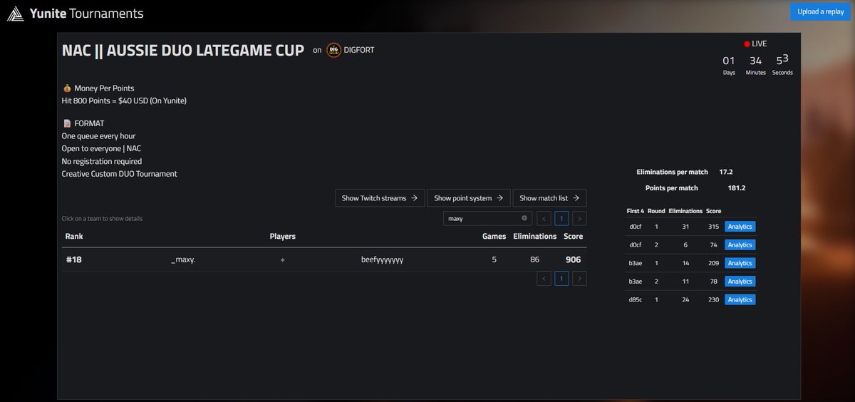 FnMaxy's tweet image. Earnt on eu and na @BeefyFN +$80 

Thanks for hosting @AussieAntics