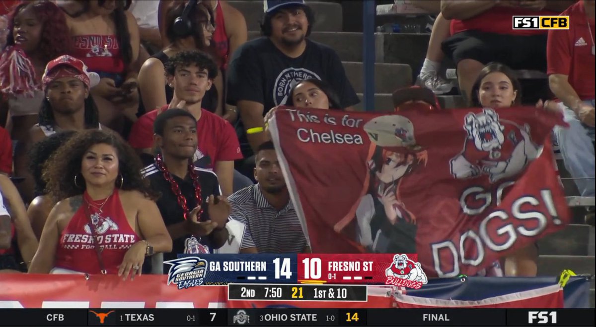 Welcome back late block college football