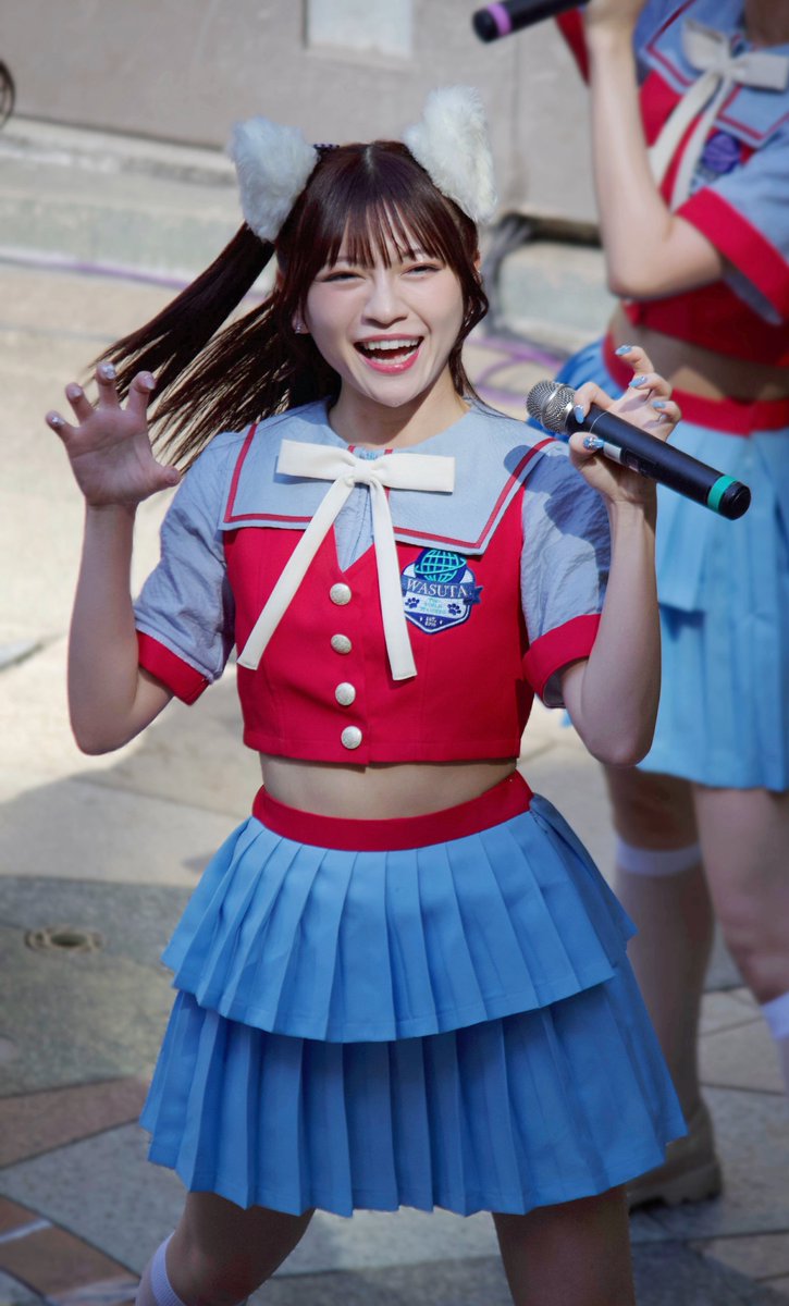 久しぶりの #わーすたリリイベ❤️🩵
カメラエリアが解禁していたので初めてカメコ参戦してみた！

ミャクミャクななせちゃんを拝められて幸せだた〜🥰

#わーすた
#廣川奈々聖
#SweetFancyChu_n 
#アレグロめいてるランナップ