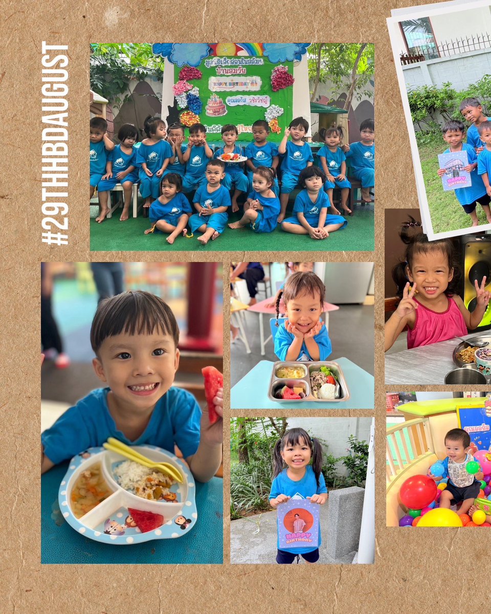AugustVachiOfc's tweet photo. 31 | 08 | 2568 เลี้ยงอาหารบ้านเด็กอ่อน @มูลนิธิเด็กอ่อนในสลัม เนื่องในวันเกิดของ ออกัส วชิรวิชญ์ 💚

#29thHBDAugust
#AugustDay https://t.co/gNQFMPwNiC