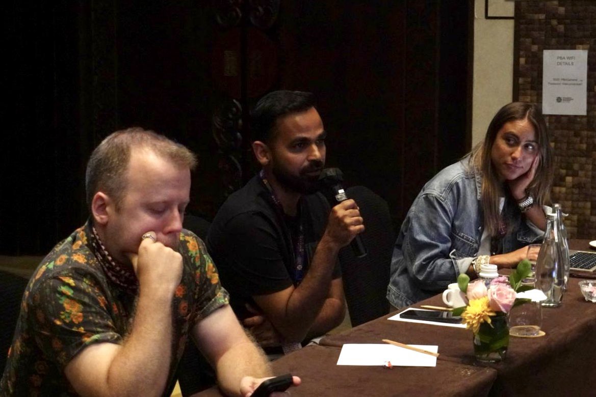 Day 6 at the Polkadot Blockchain Academy featured another insightful Start-up Session with Max Rebol <a href="/harbour_ind_cap/">Max Rebol</a> of Harbour Industrial Capital. 

💡 He shared insights on fundraising, VC alignment, and Polkadot's ecosystem, including Gaming, RWA and DePIN.  

#PBABali