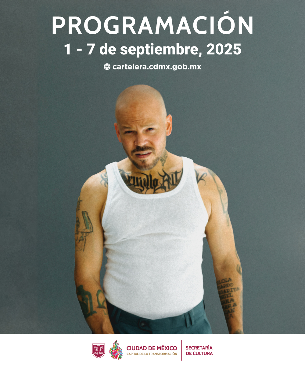 📢 Consulta la #CarteleraCdMx y arma tu agenda de actividades artísticas y culturales disponibles del 1 al 7 de septiembre en diversos puntos de la Ciudad de México.

Música, cine, talleres, danza, visitas guiadas, exposiciones, teatro y más: bit.ly/SA1-SA07