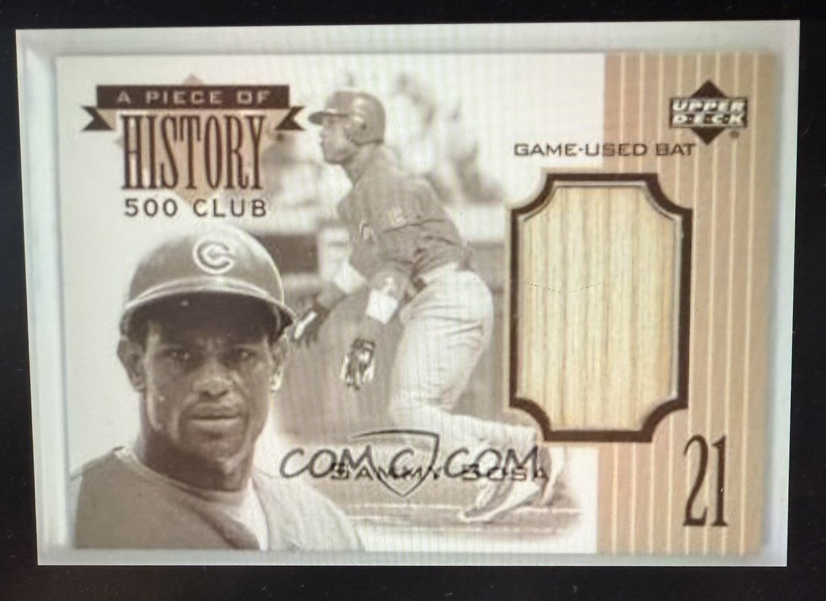 Still looking for this Sammy Sosa. Hope someone has it and is willing to let me buy or trade for it