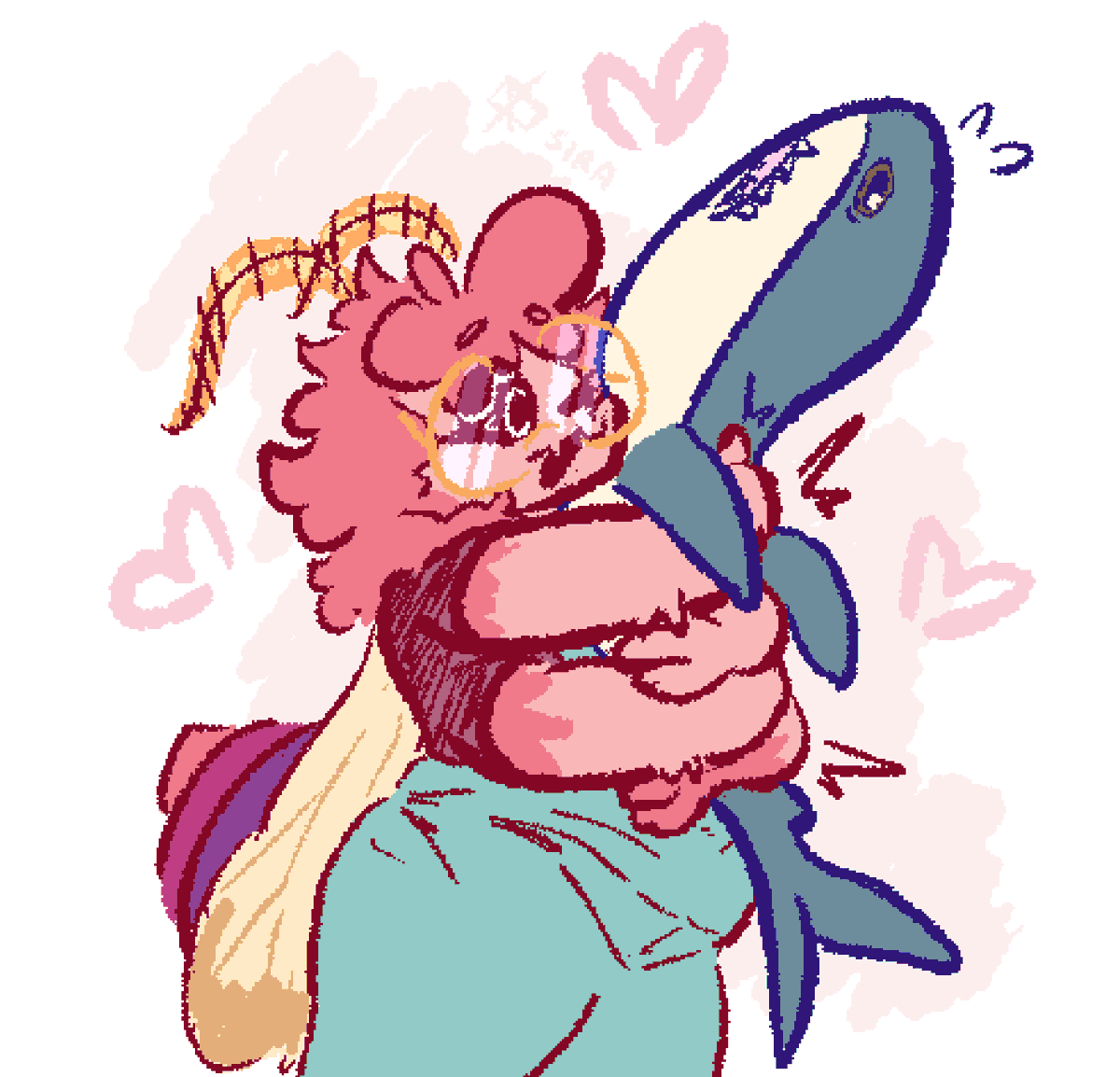 beatrix's spine-adjusting hugs