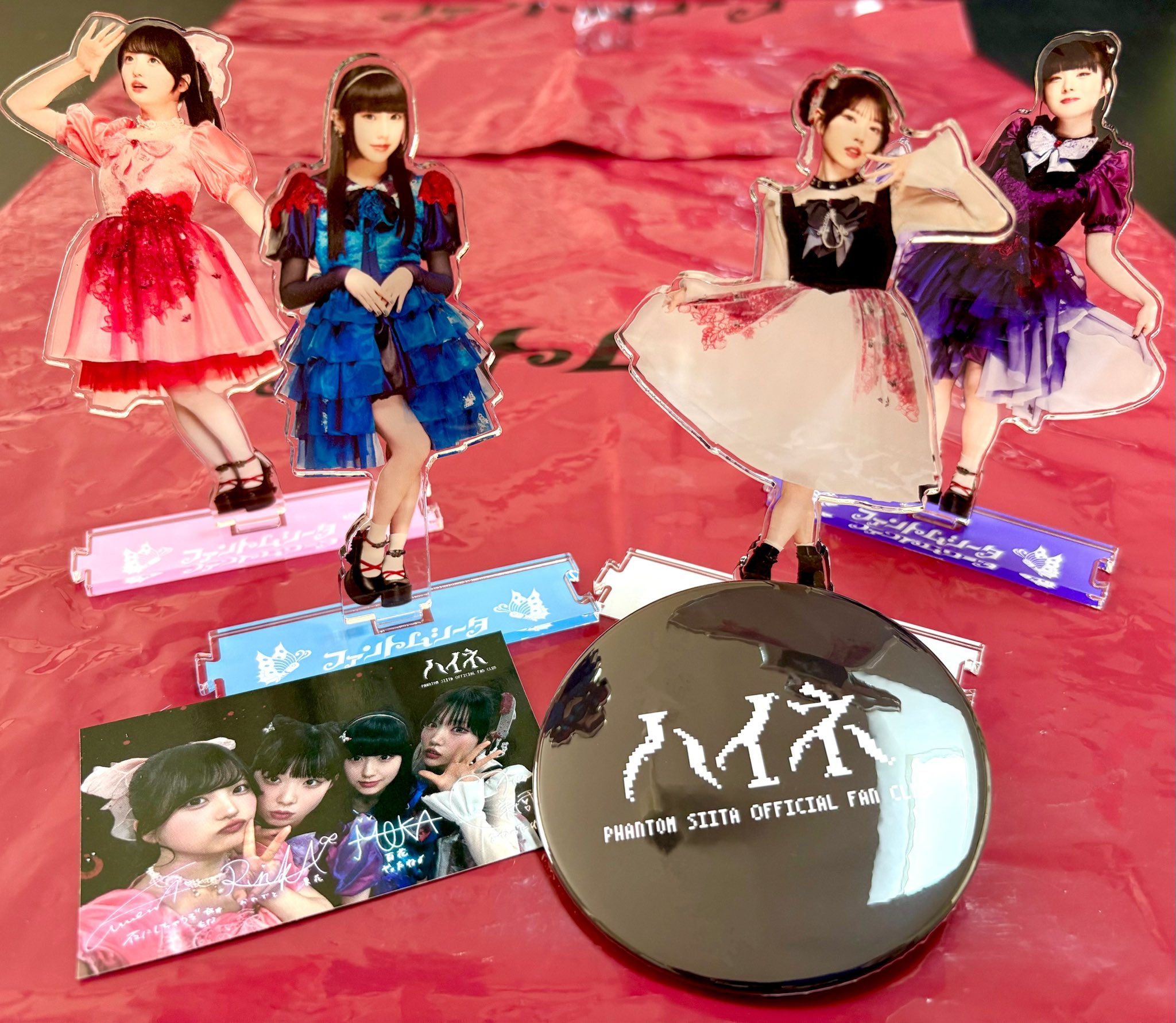 【匿名】ファントムシータ アクリルスタンド もな 美雨 凛花 百花 ショッパー付 1ST LIVE haine】ACRYLIC STAND (RINKA) [GOODS] – Ado Official