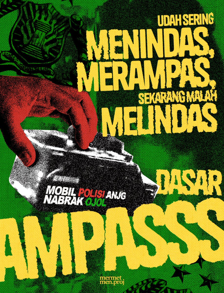 kimetreder's tweet image. sebagai MAHASISWA SENI, lewat karya ini saya memberi aspirasi untuk negri saya yg sudah hancur sana sini... semuanya melihat, semua menjadi saksi betapa busuknya mereka, betapa najisnya mereka, kita jangan hanya tinggal diam dan jangan mau dibungkam SUARAKANN #1312ACAB #DPRBUBAR