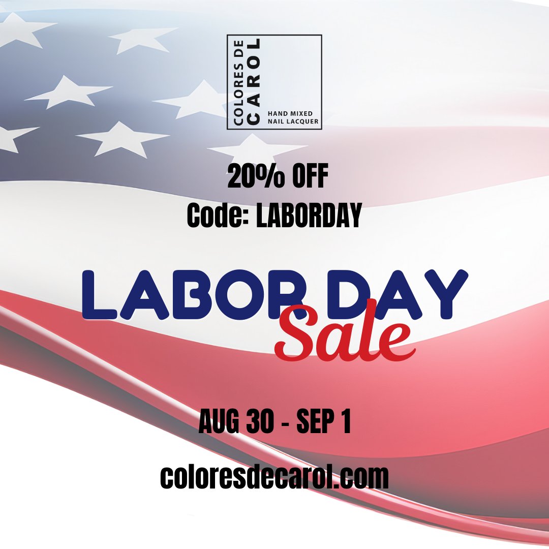 Long weekend, long-lasting shine ✨ 20% off ends Monday! - mailchi.mp/09eb9a628c37/l…