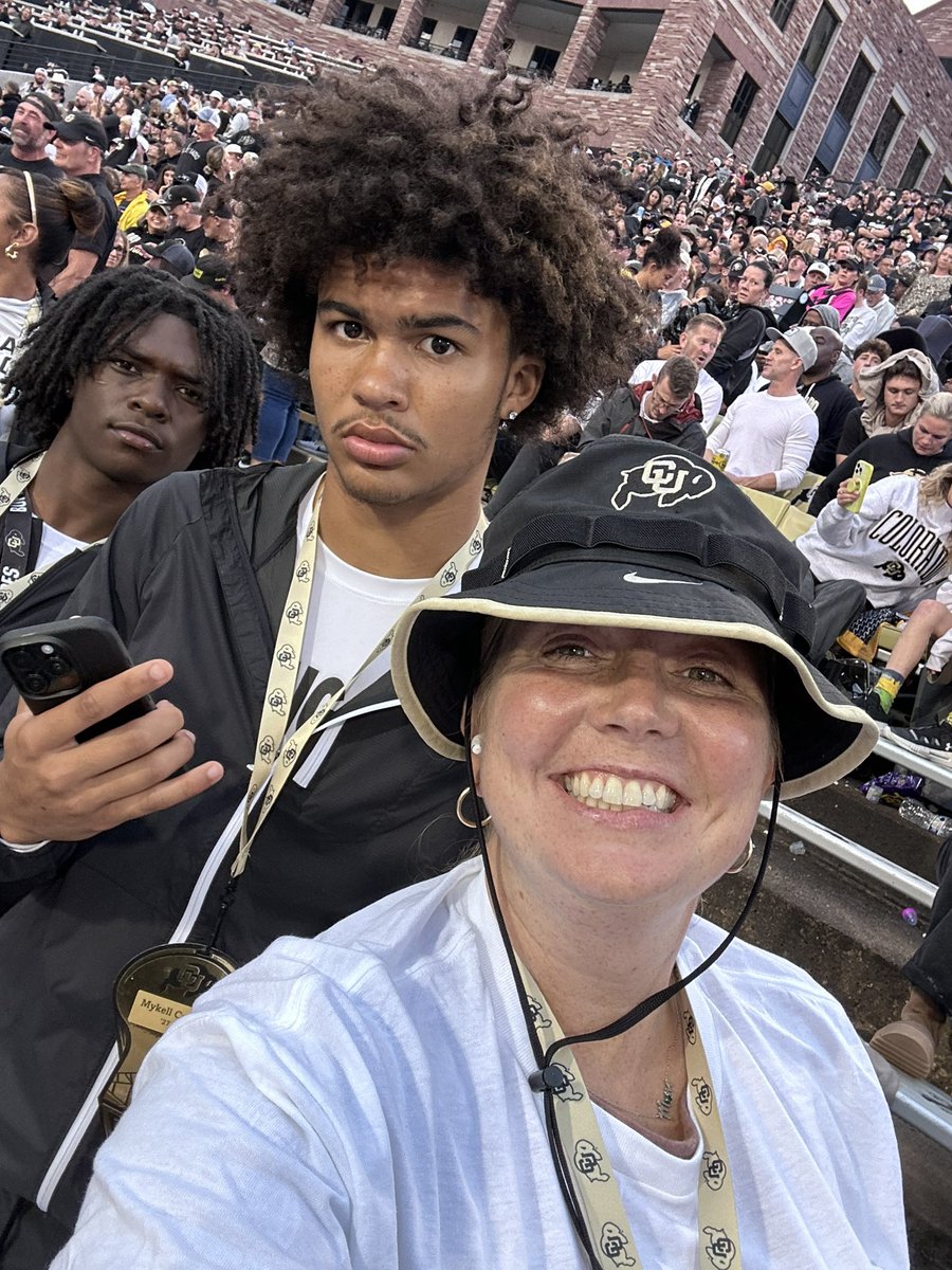 Had a great time <a href="/CUBuffsFootball/">Colorado Buffaloes Football</a> 🦬 Thank you for the warm welcome and all the hospitality appreciate it! <a href="/mslayy/">Maileka Slayton</a> <a href="/CUFBRecruit/">Colorado Football Recruiting</a> <a href="/CoachBox6/">Darrius Darden-Box</a> <a href="/alexysmakenziee/">Alexys Ellis</a> <a href="/alexysmakenziee/">Alexys Ellis</a> <a href="/DeionSanders/">COACH PRIME</a> <a href="/Coach_Shadd/">Coach Shadd</a> <a href="/MaroonGiantsFB/">KC Football</a>