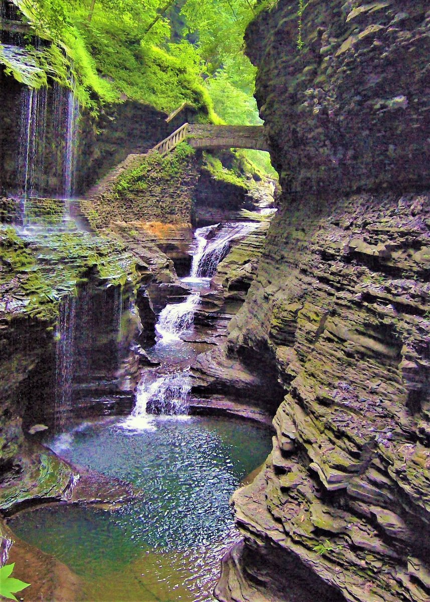 Watkins Glen State Park,New York-USA.