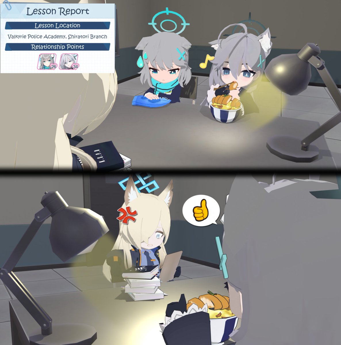 CCL_Waifu's tweet image. Bank robbery failed successfully