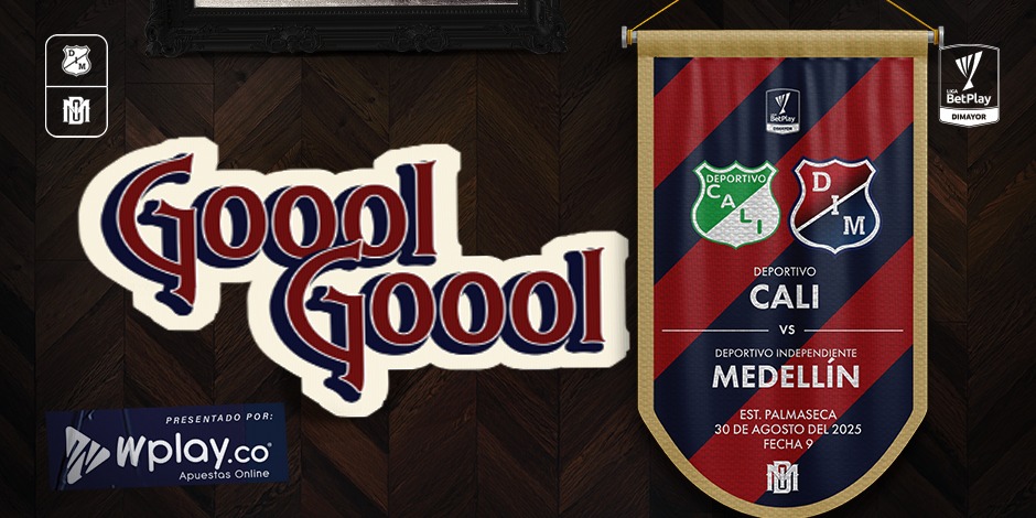 ⌚ 47' Cali | 0-1 | Medellín 

GOOOOOOOOOOOOOOOOOOOOLAAAAAAAAZOOOOOOOOOO 

<a href="/WplayColombia/">Wplay</a>
#VamosMedellín 🔴🔵✊🏻