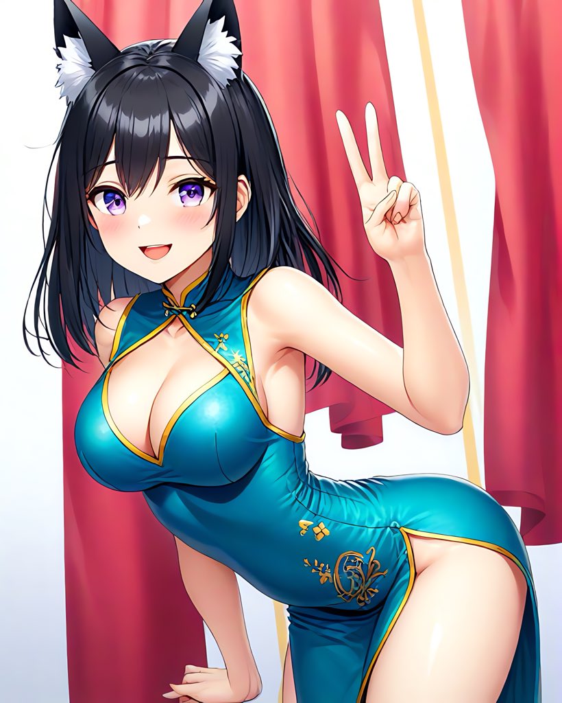 #これを見た人はチャイナドレスをTLに放流して下さい