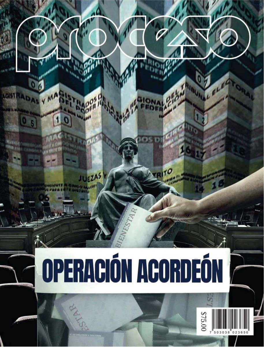 Así como la 'caída del sistema' nos recuerda algo, la 'Operación Acordeón' será la forma sencilla de decir que quienes llegan a la 'nueva' SCJN lo hicieron con trampa, simulación y violando la Constitución que jurarán defender.