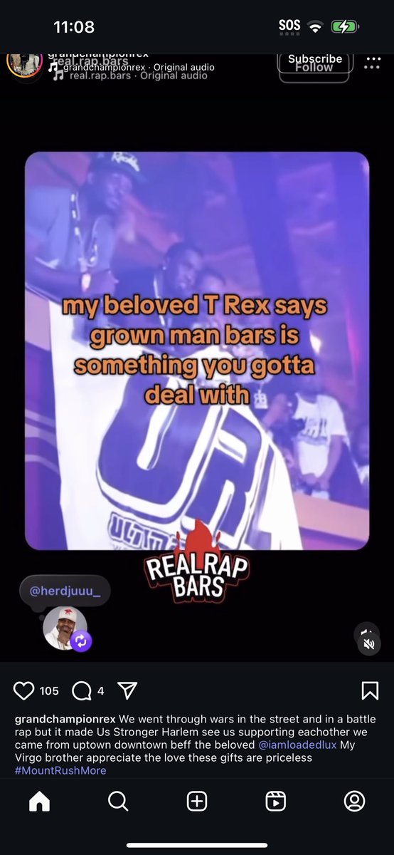 2 🐐 giving each other they 💐  on IG