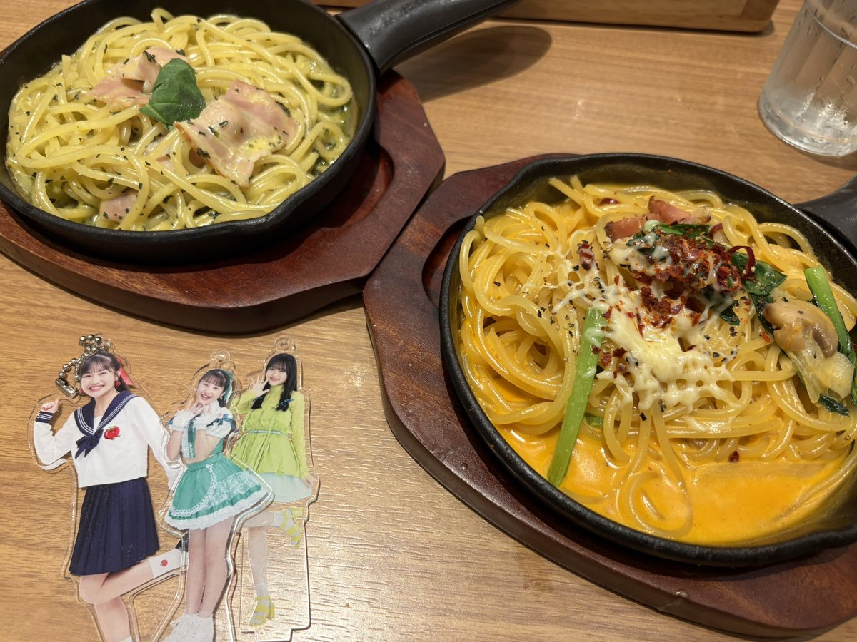 今日はてっぱんのスパゲッティ食べたよ🫶

今日もふうちゃんに会えるなんて幸せすぎる！！💚

#トマふう