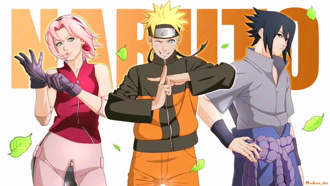 春野サクラ ,うちはサスケ ,うずまきナルト 「modern team 7 as gym