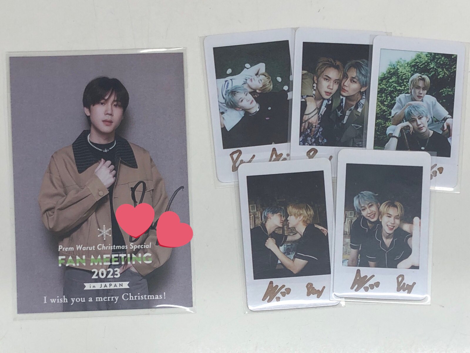 【自筆サイン】BounPrem サイン入りカード GMMTV Revamp REVAMP 自筆サイン入りカード1枚 BounPrem BounPrem 自筆サイン入り