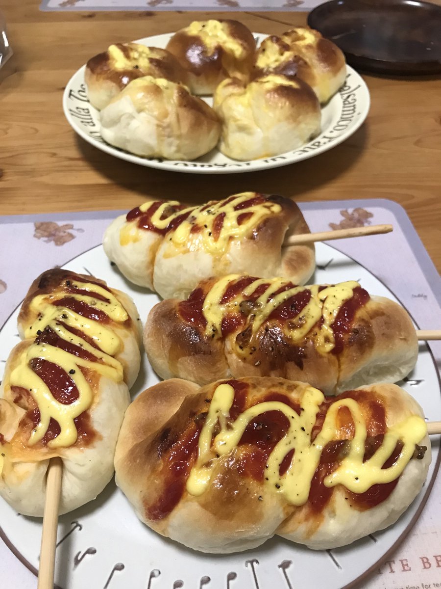 今朝焼いたパン
実は毎週末パン焼いてますꉂ🤣w𐤔