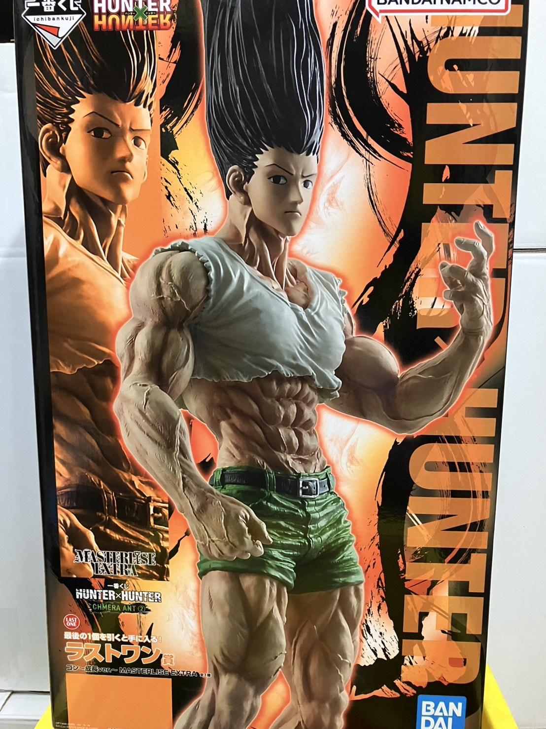 ゴンさん　フィギュア　1番くじ ゴンさんはなんと約“1m”！「HUNTER×HUNTER」キメラアント編の
