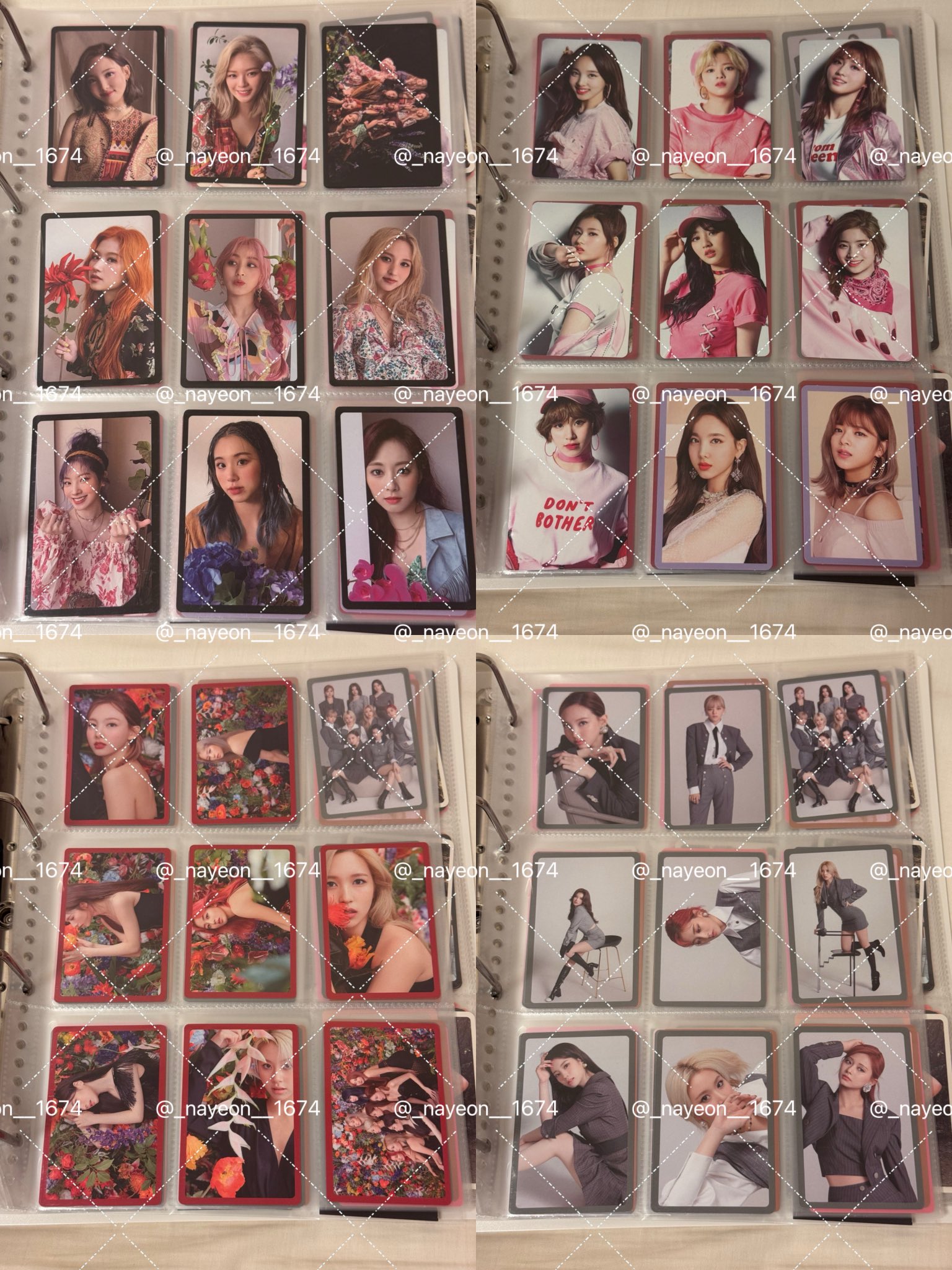 ※最終値下げ　TWICE トレカ　まとめ売り126枚 twice トレカ まとめ売り バラ売り 全メンバー - メルカリ