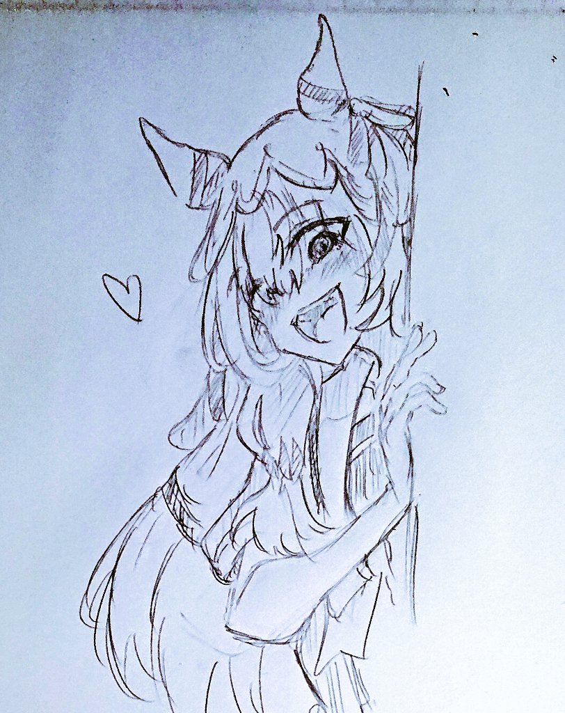 お昼のラクガキ☘️

スティルインラブ❤️

『み～～～～つけた❤️』