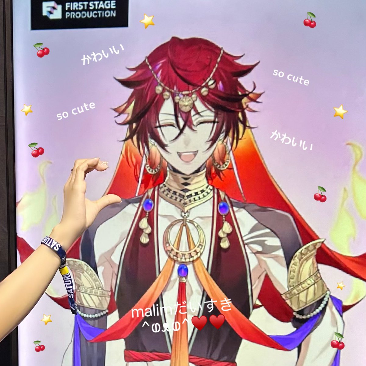 animeimpulseでRavanisのM&amp;Gが発表されたときから絶対行く！って決めてたから、malimと話すことができて本当に幸せ♡  緊張しまくりだし最後泣いちゃったけどmalimに私の気持ちを伝えられてよかった！全然時間足りない！自分の英語力も足りない😹大きな目標宣言しちゃったから頑張るぞ❤️‍🔥❤️‍🔥