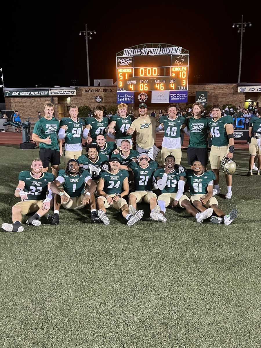 It’s FUN to WIN! 1-0 on to the next!⛏️

#EAT #PickAxeTakeNames