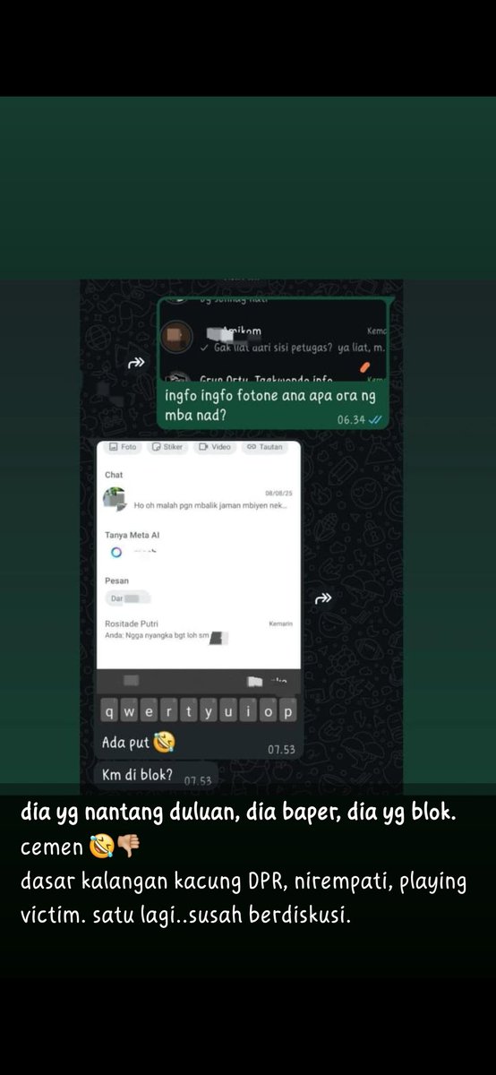 kacung DPR kena mental rupanya pas diajak diskusi
