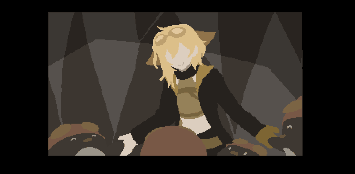 G0LD_TEAM's tweet photo. I just beat the secret boss in #pemascape ! The game is amazing, and I loved the art and music. The last fight was too cool! I definitely recommend trying it, since it's free on Steam. It's a great short and sweet game! https://t.co/n1G0qdPUNg