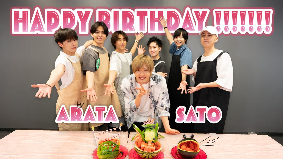 ＼FC Movie 更新!!!!!!!／

IMProduce Birthday ARATA

ファンクラブサイトにて限定公開中！
▷tobe-community.jp/fc/imp/special

#佐藤新誕生日2025
#IMP.
#IMProduceBirthday