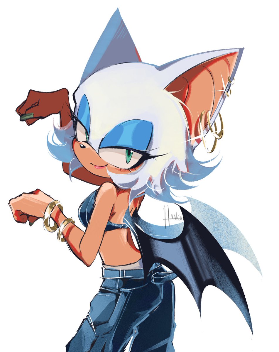 My milkshake brings all the boys in the yard 🎶 #RougeTheBat