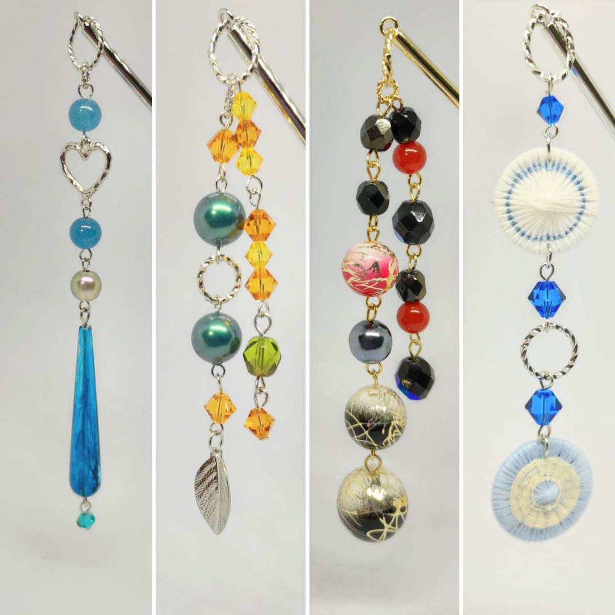 追加で作った #簪 です。
前回アップした簪と一緒に
すこんぶよこはまジョイナス店に納品予定です✨