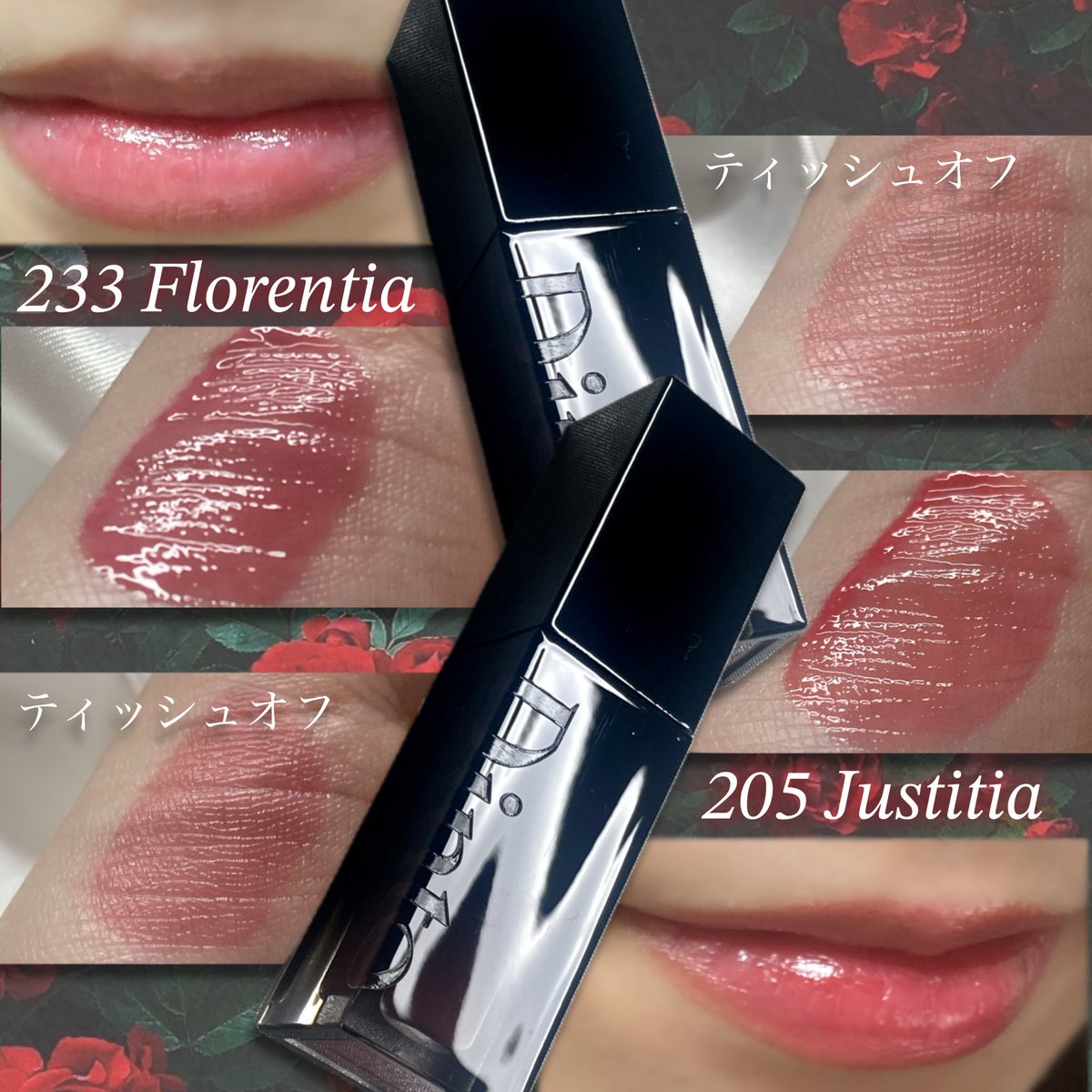 PR Dinto様より提供 ブラーグロウイリップティント💄 新色の233番と