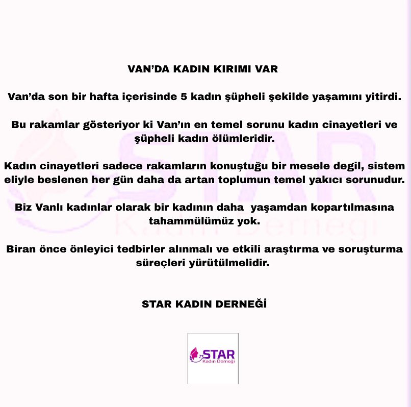 VAN’DA KADIN KIRIMI VAR !!!
<a href="/vanmucadele_agi/">Van Şiddetle Mücadele Ağı</a> <a href="/platformu_van/">Van Kadın Platformu</a>