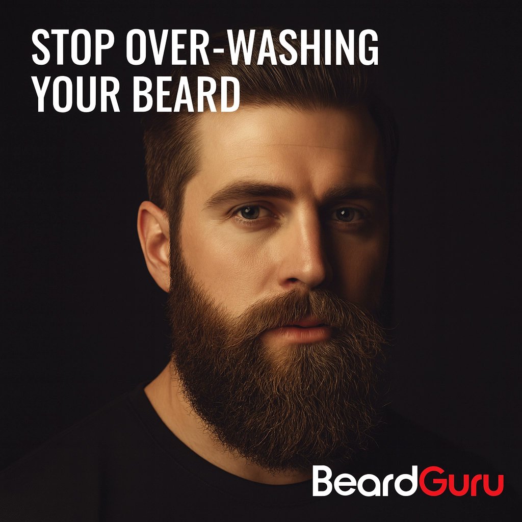 mybeardguru1's tweet image. Stop sabotaging your beard! 🚫 Over-washing strips natural oils, hot water damages hair, and harsh soaps cause irritation. Wash 2-3x weekly with lukewarm water &amp;amp; gentle products. Your beard will thank you! 🧔✨ #BeardCare #GroomingTips #BeardGuru