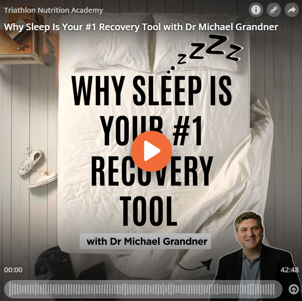 Had a great time sitting down with Taryn Richardson from the Triathlon Nutrition Academy podcast to discuss the importance of sleep health!

omny.fm/shows/triathlo…