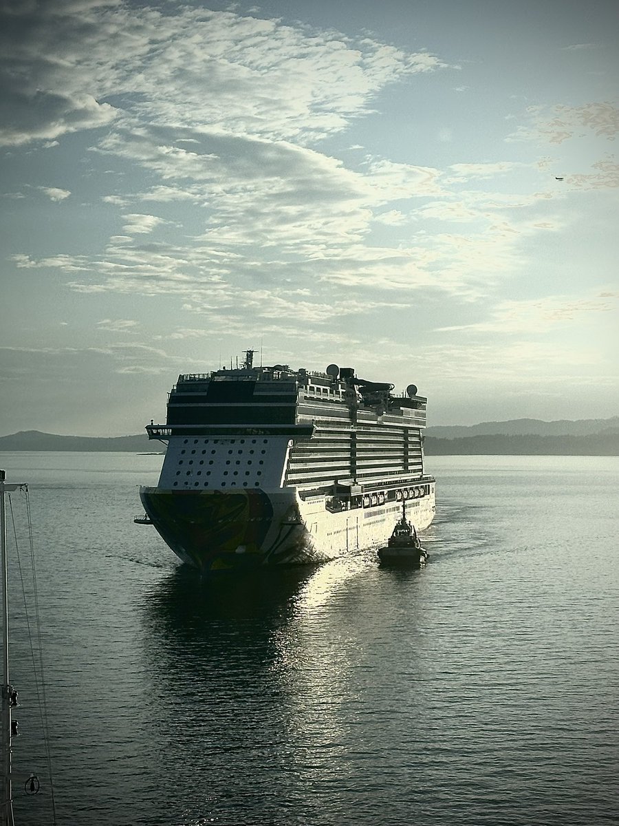 dbwillows's tweet image. Busy evening at Ogden Point, @gvicharbour with 4 cruise ships visiting throughout the day.