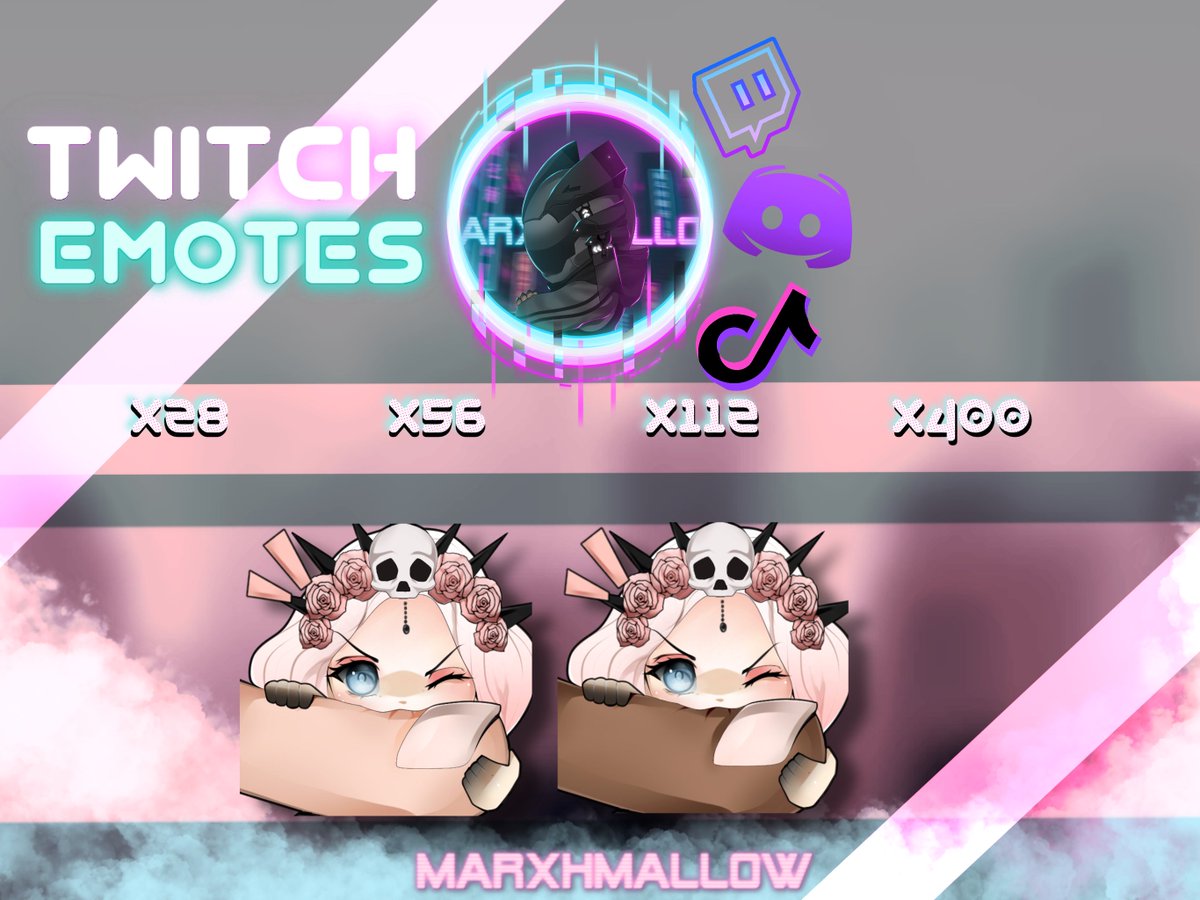 Gothic Romance Sable Ward twitch emotes Wave 2 completed. I had two more emotes originally planned for this set but they unfortunately did not make the cut XD #dbd #deadbydaylight #twitch