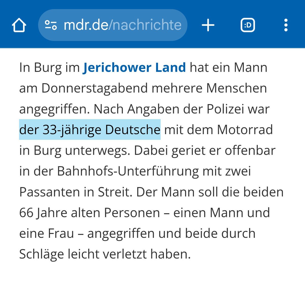 argonerd's tweet photo. MDR-Bericht vom 29.08. zum Angriff in Burg
vs.
MDR-Bericht vom 30.08. zum Angriff in Dresden https://t.co/JZMRC7eySP