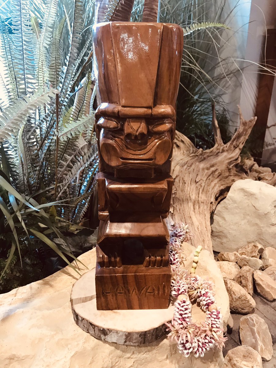 新品 50年代 ビンテージ 1959 トレジャークラフト ハワイ ティキ 当時物 Vintage 1959 Treasure Craft Hawaii Hawaiian Ceramic Tiki God