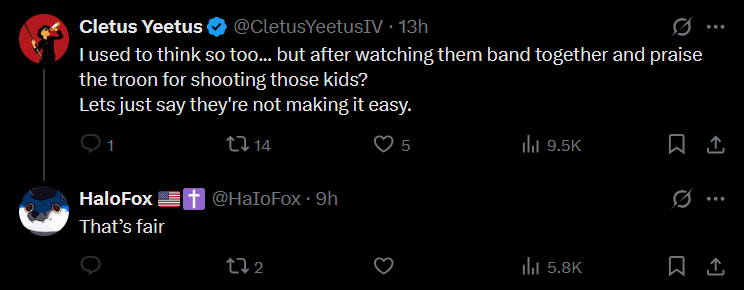 ChloeCorbleyCC's tweet photo. @emmentalerxp @anarchoboognish "He's not wishing death upon you, you irrational tr*nny!"   

Proceeds to agree with the notion that all trans people support and love a mass murderer as justification for wanting trans people dead.   

Fuck off knuckle dragging weeabo. https://t.co/qkgJpZpXpc