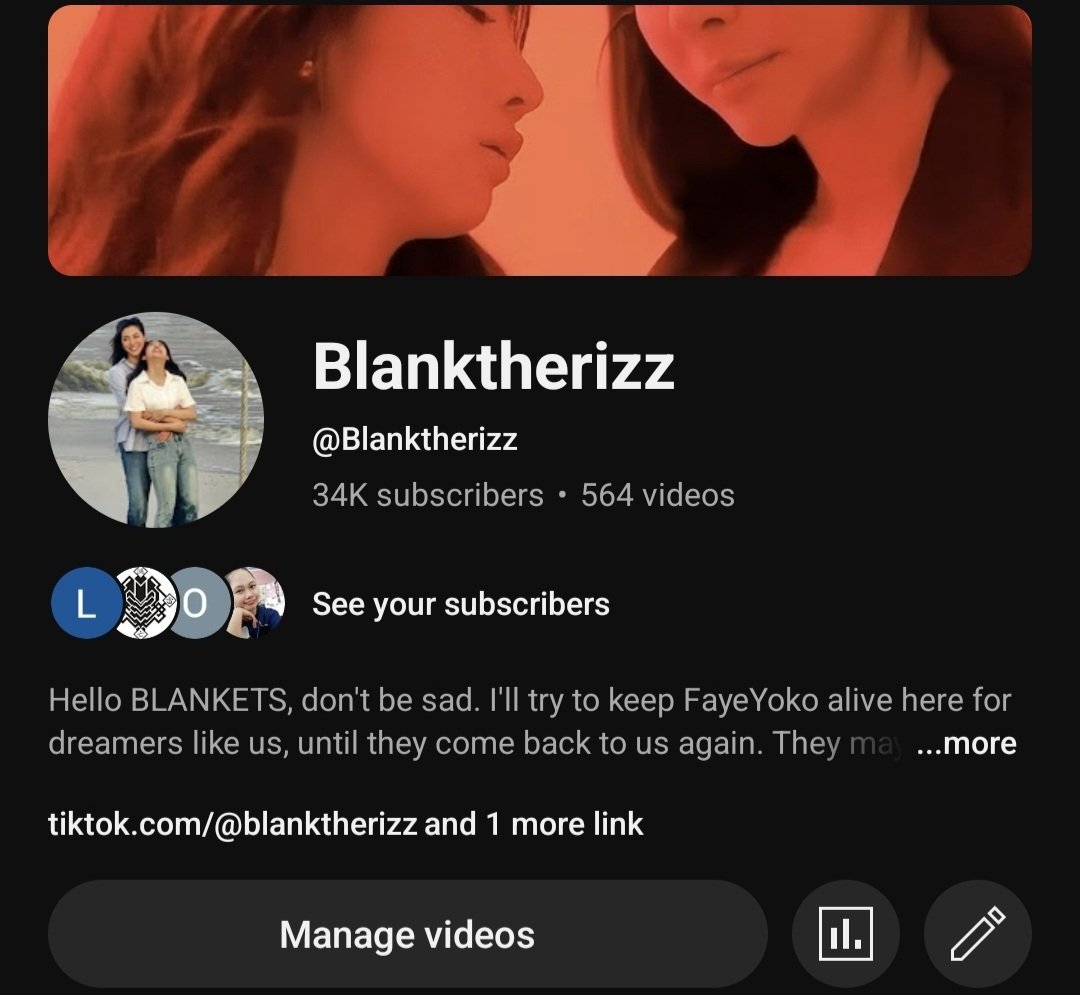 <a href="/lilyhoque941/">Lily</a> Yep yep, join me there! 🫰😍 Link: youtube.com/@blanktherizz

#ฝ้ายโยโกะ #FayeYoko
#FayeYokoAppreciationDay