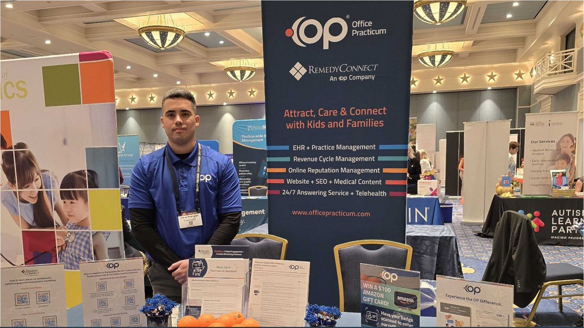 Having a fantastic time at The Future of Pediatric Practice 2025 conference in Orlando this weekend! Stop by Booth 11 to say hello and learn about our Pediatric EHR, patient engagement solutions, and newest AI technology. #Pediatrics #PediatricEHR #SayHello <a href="/FloridaAAP/">FL Chapter AAP</a>