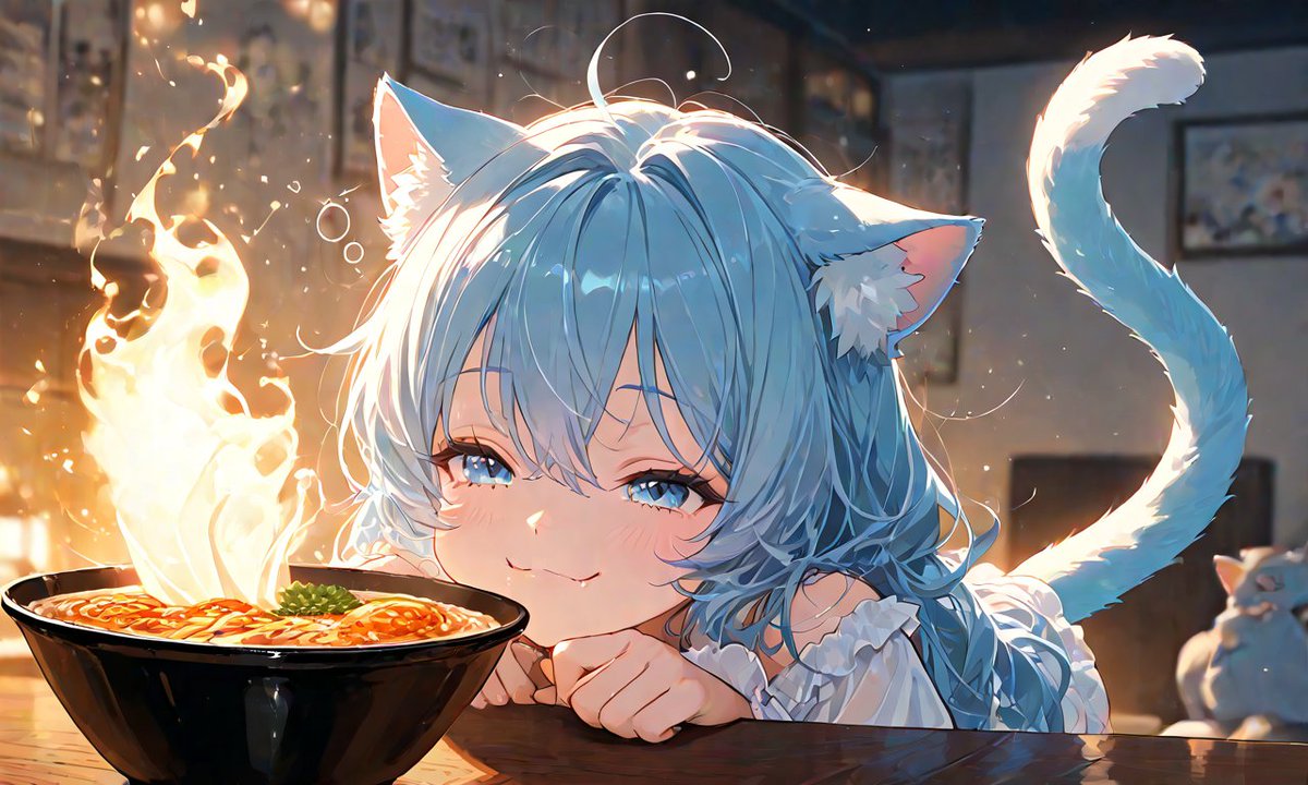 もえもえにゃぁ～♪
・・・え、物理！？