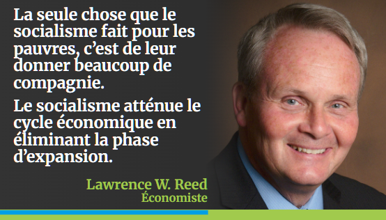 CitaroCapacityL's tweet photo. "La seule chose que le socialisme fait pour les pauvres, c’est de leur donner beaucoup de compagnie.
Le socialisme atténue le cycle économique en éliminant la phase d’expansion."
Lawrence W. #Reed https://t.co/sfybWa5kkk