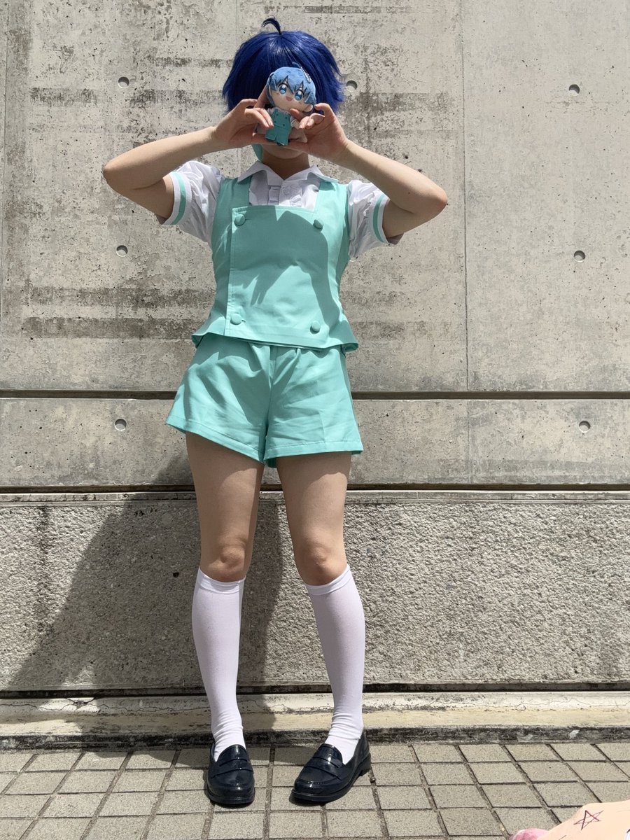 撮りたかった念願の1人全身撮影！！
無加工です🥺褒めて！！！
 #おでライ沖縄
 #コスプレ