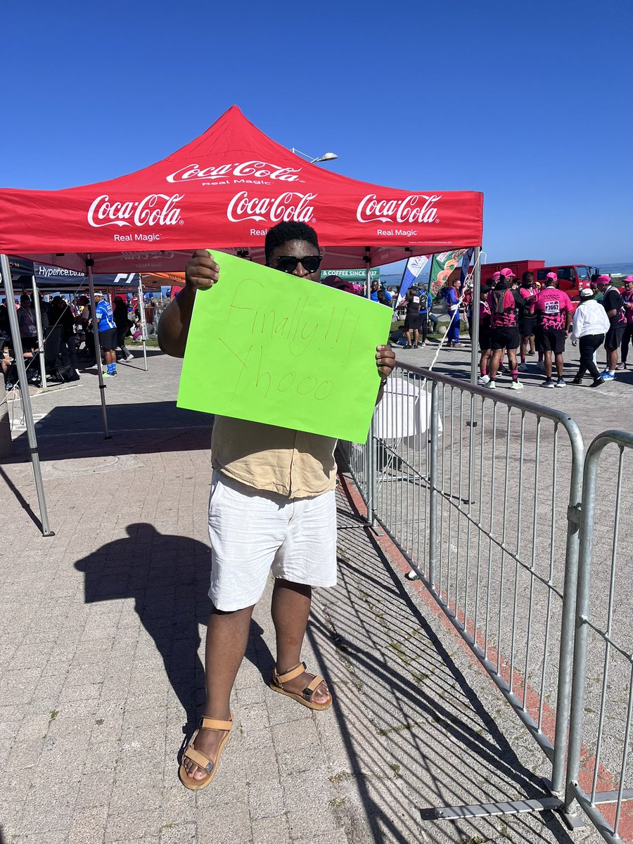 My friend is running 21km 🤭