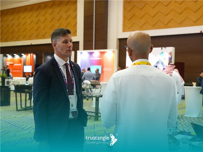 trustangle's tweet image. ترست آنجل في قمة البيانات الذكية والذكاء الاصطناعي 2025
سعدنا في جناحنا باستقبال زوارنا، واستعرضنا معهم أحدث حلول الأتمتة والتحول الرقمي، التي ستفتح المجال أمام مختلف الجهات لاكتشاف طرق جديدة للاستفادة من قوة البيانات والذكاء الاصطناعي.
#ترست_انجل #SmartDataAISummit