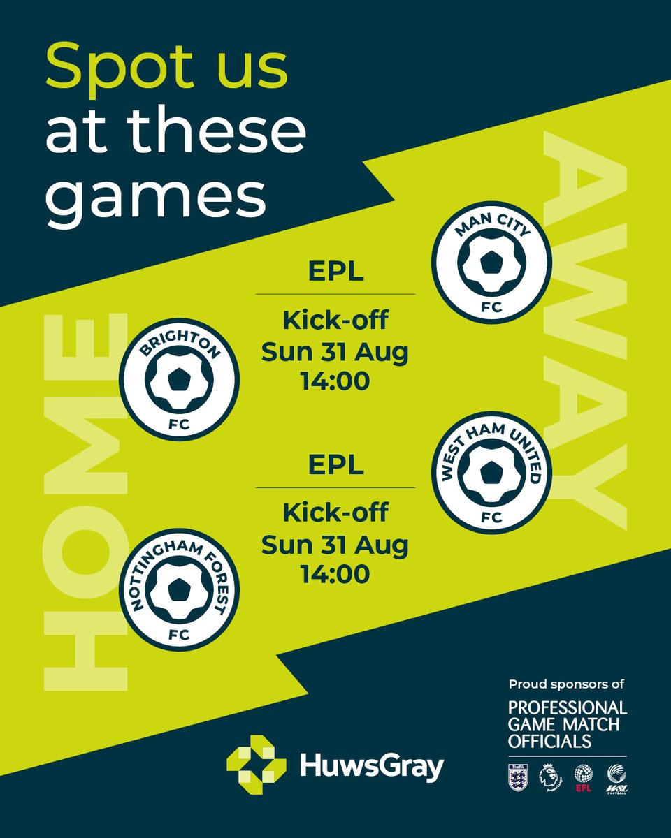 Sunday matchday means one thing: full focus, full volume. 🔥

Which games are you watching today?